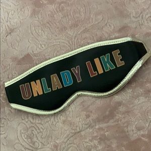 🏵NWT Charming Charlie Sleep Mask “UNLADYLIKE”